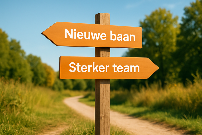 op een kruispunt staan qua werk, vacatures invullen in de herfst